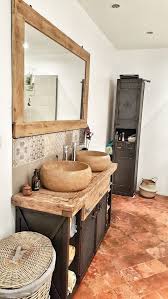 Yrra moderne salle de bain simple meuble sous lavabo, sur pied style industriel meuble vasque salle de bain meubles de rangement avec robinet et drain 19,6 x 33,4 pouces,orange,without mirror. Salle De Bain Style Industriel Salledebainsubwaytile Salle De Bains Style Industriel Decor De Salle De Bain Zen Salle De Bain Industrielle