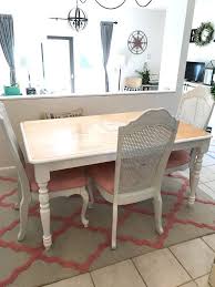 Diy Dining Table Makeovers Before Afters The Budget Decorator Modern Farmhouse Dining Farmhouse Dining Table Set Modern Farmhouse Table
