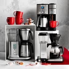 Solid, budget friendly coffee makers can brew you a cup of coffee no questions asked. Cuisinart Coffee Center Single Serve Coffee Maker With Thermal Carafe Williams Sonoma