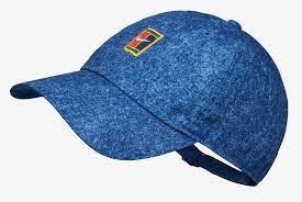 Nike Court Aerobill Heritage 86 Blue Tennis Hat Cap Badminton Black Av6965 438 Nike Tennishat Tennis Hat Nike Court Fitted Baseball Caps
