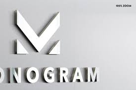 Indoor Wall Logo Mockup Badge 3d Logo Mockup Wall Logo Ipad Lettering