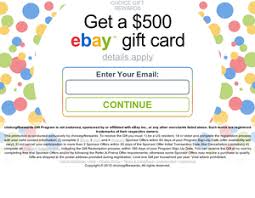 See the best & latest free ebay gift card codes coupon codes on iscoupon.com. Survey And Win Win A 500 Ebay Gift Card