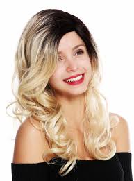So, to achieve this hairstyle, let your hair grow long and then put bold waves in it. Vk 25 Mt Women S Quality Wig Partial Monofilament Parting Long Ombre Black Blonde Highlights