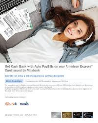 Harness intelligent technology to help streamline your payments process. Enrol For Maxis And Tm Unifi Auto Paybills At Service Providers Online Portal With Your American Express Card Issued By Maybank