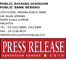 One needs to meticulously assess the personal loan balance transfer offer and choose the best one to save on the total interest payable. Public Bank Corporate Homepage Media Release