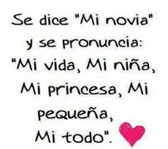 Frases De Amor Cortas Para Dedicar A Mi Novio Frases De Amor Para El Novio Poemas Para Mi Novio Frases Bonitas
