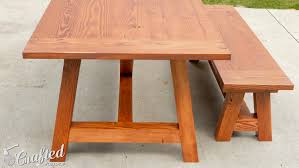 Things to know while making diy wooden farmhouse table & bench. How To Build A Farmhouse Table And Benches For 250 Crafted Workshop