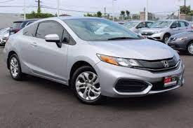 Coupe 2014 Honda Civic Lx Coupe With 2 Door In Gardena Ca 90249 Civic Lx Honda Civic