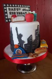 Delivery 7 days a week. New York Themed Cake Cake By Despoina Karasavvidou Cakesdecor
