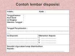 Lembar disposisi puskesmas kota kabupaten tolitoli sulawesi tengahfull description. Contoh Lembar Disposisi Resmi Download Kumpulan Gambar