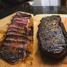 Reddit Food Homemade A Butter Basted New York Strip Steak Cast Iron Skillet For The Perfect Sear And C Strip Steak Ny Strip Steak Recipes Ny Strip Steak