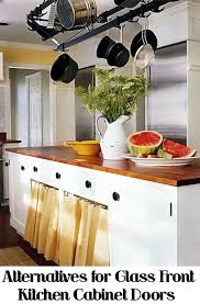 Alternatives For Glass Front Kitchen Cabinet Doors Glass Fronted Kitchen Cabinets Kitchen Cabinet Doors Cabinet Doors
