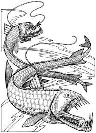 Viper Fishes Coloring Page Super Coloring Fish Coloring Page Animal Coloring Pages Ocean Coloring Pages