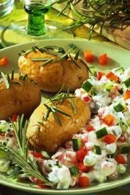 Rosmarin Kartoffeln Mit Paprika Gurken Quark Gerichte Mit Kartoffeln Kartoffelbeilagen Vegetarische Beilagen