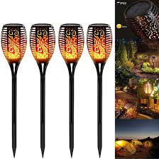 8er set led solar treppenlicht stufenleuchte bodenlicht beleuchtung gartenlicht. Garten Fackeln Solarleuchte Solar Fackel Garten Real De