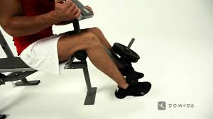 Demo Banc De Musculation Compact Et Pliable Bm210 Domyos