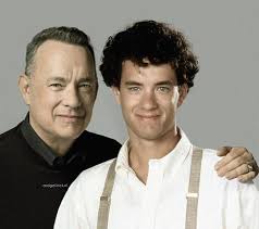 Young And Old Project Tom Hanks Celebrities Then And Now Tom Hanks Famous Celebrities