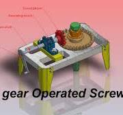 Bevel Gear Operated Screw Jack | Mechanical Project- Learn Mechanical