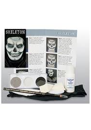 skeleton face makeup kit professional