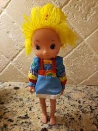 Vintage Hallmark Rainbow Brite Yellow Haired Doll 1983