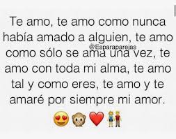 Te Amooooooooooo Y Te Amare Por Siempre Mi Amooooor Frases Bonitas Frases Bonitas Para Novios Poema De Amor