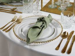 Maybe you would like to learn more about one of these? Charger Plates Banqueting Hire Service
