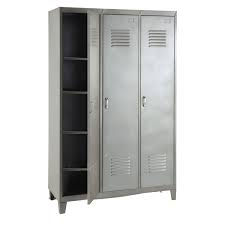 Kleiderschrank Spind Aus Grauem Metall Maisons Du Monde Spind Kleiderschrank Jugendzimmer Industriedesign Kommode
