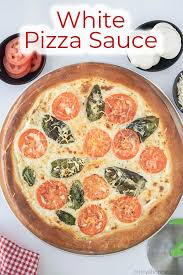 Add the olive oil and garlic to a skillet. White Pizza Sauce Cincyshopper