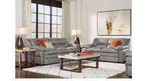 You might also like this photos. 1 988 00 Aventino Gray Leather 2 Pc Living Room Classic Transitional