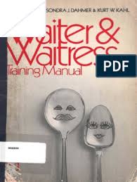 Restaurant Training Manuals Tableware Beverages Waitstaff Waiter Restaurant Hostess