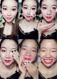 美人女さんが化粧を取った結果wwwww スキンケアのアドバイス 変身メイク スキンケア用品