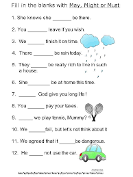 Helping Verb Worksheets For May Might Must Helping Verbs Verb Worksheets Teaching English Grammar