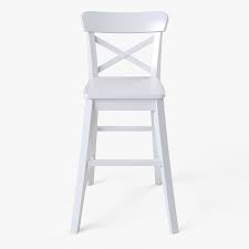 Junior Chair Ikea Ingolf White 3d Model 19 Max Obj Fbx Free3d