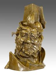 Umberto boccioni though trained as a painter, began sculpting in 1912. Uncommon Umberto Boccioni Bronze Bust Antigraceful 1913