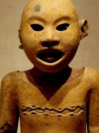 Tlaxcalan warrior miniature figure