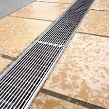 Polymer Concrete Channel With Stainless Steel Wedge Wire Grate Perfect Solution For High Quality Surface Drainage In Sc In 2020 Surface Drainage Exterior Construction