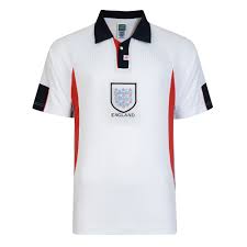 Discover the new collection of polo shirts, including new takes on the originals. Pin By Score Draw On England Retro England Shirt Retro Football Shirts Soccer Shirts