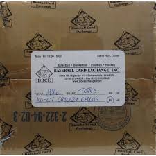 Maybe you would like to learn more about one of these? 1986 Topps Football Grocery Cello Pack Case Authenticated By Bbce Steel City Collectibles
