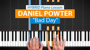 È stato pubblicato come primo singolo del secondo album del cantante daniel powter del 2005 ed ha raggiunto… Bad Day By Daniel Powter Hdpiano Part 1 Youtube