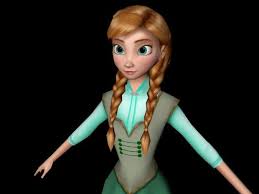 Anna Summer Rig 3d Model C4d Fbx Model 3d Model 3d Model Character