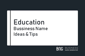 Education Business Name Generator Business Name Generator Free Business Names Unique Business Names