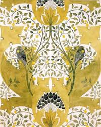 The Textile Blog C F A Voysey And Bird Life Wallpapers Pattern Art Art Wallpaper