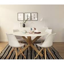 Con base metálica , esta mesa de cristal templado de color negro, es perfecta par a tu salón o comedor y ademas muy. Cross Mesa Redonda Mesas De Comedor Mesas Redondas Cocina Muebles De Comedor