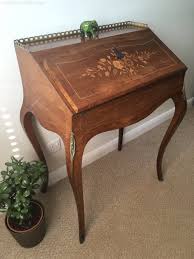 French Ladies Writing Desk Bureau De Dame Antiques Atlas In 2020 Antique Writing Desk Vintage Writing Desk Writing Desk