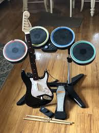 Rock Band 4 Band In A Box Bundle Microsoft Xbox One 2015 Read Description 728658046422 Ebay Rock Band 4 Xbox One Rock Bands