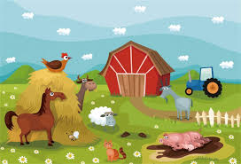 Maybe you would like to learn more about one of these? Amazon Com Leowefowa Cartoon Farm Animals Backdrop Vinyl 10x8ft Farm Grassland Red Barnyard Hayrick Hen Cow Pigs Cat Tractor Photo Background Child Baby Birthday Party Banner Baby Shower Props Wallpaper Camera