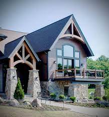 Mountain Modern Home Stone Facade Exterior Stone Veneer Fieldstone Stone Houses Stone Facade Stone Veneer Panels