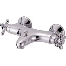 Mitigeur Thermostatique De Baignoire Chrome Brillant Croisette Mitigeur Thermostatique Thermostatique Et Mitigeur