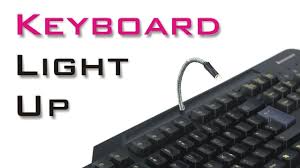 How To Make Led Light For Your Keyboard Light Up Keyboard Youtube
