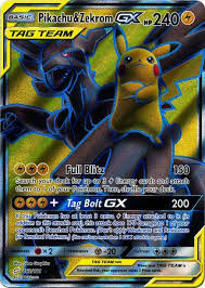 Check spelling or type a new query. Pikachu Zekrom Gx Sun Moon Team Up Pokemon Trolland